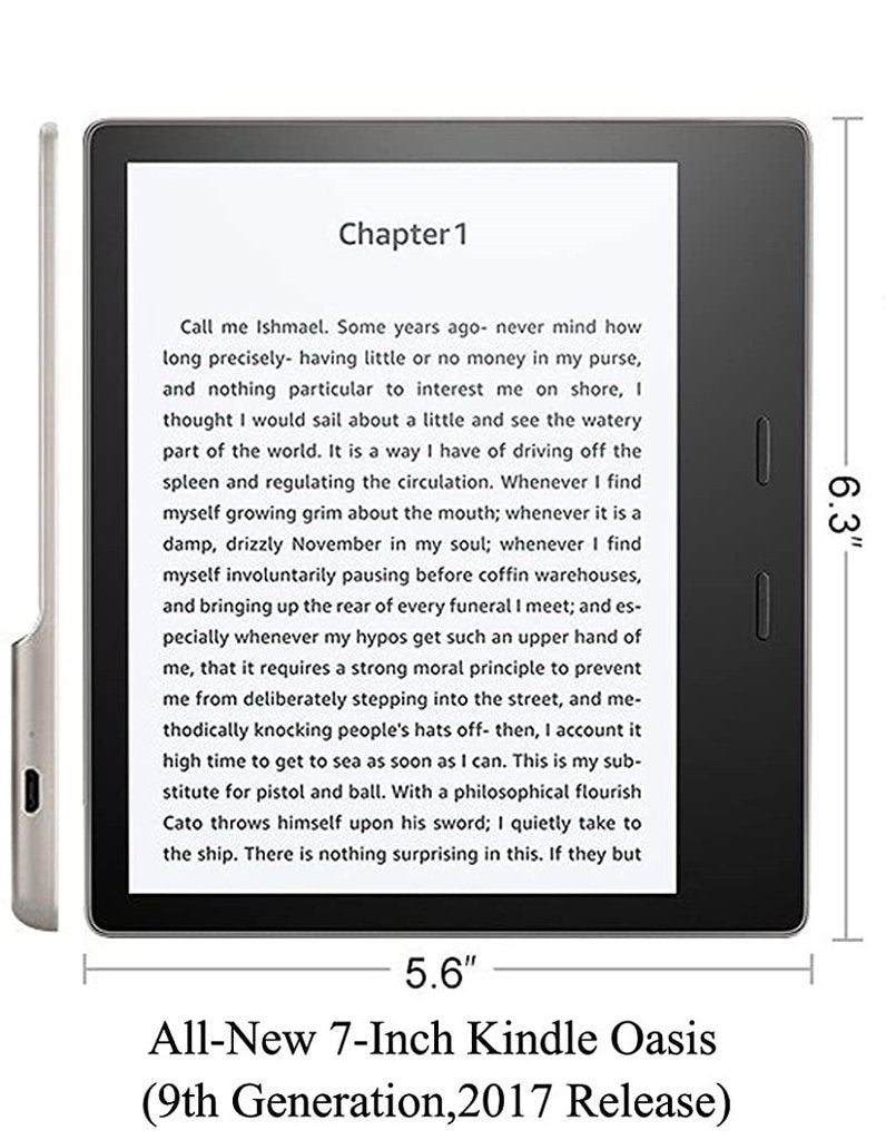 Amazon KINDLE OASIS  32 GB - Grafito - 9na Generación | Pantalla De 7'' 300ppp freeshipping - Emará