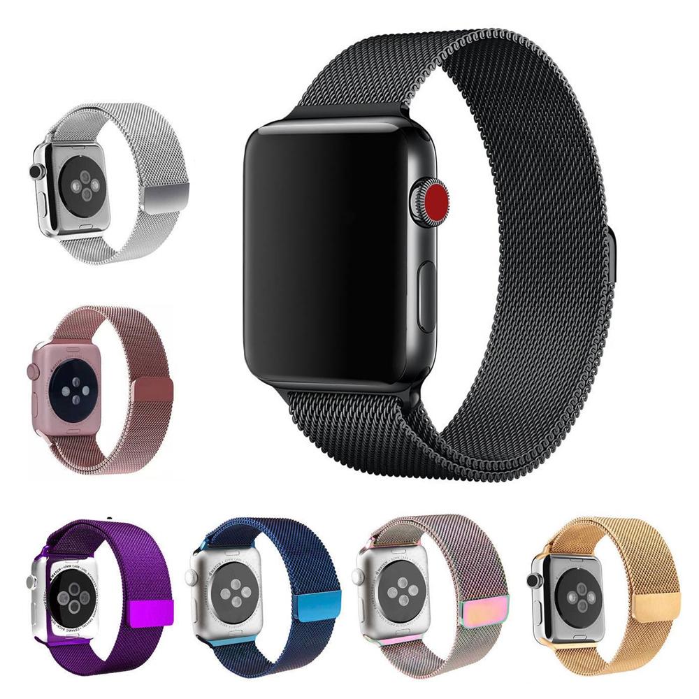 Malla Magnetica Imantada MILANAISE  para Apple Watch 42-44 mm  (ancho 2cm) freeshipping - Emará