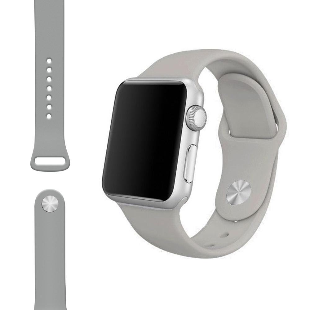 Malla - Pulsera para Apple Watch 38-40mm de SILICONA ELASTICA Con HEBILLA freeshipping - Emará