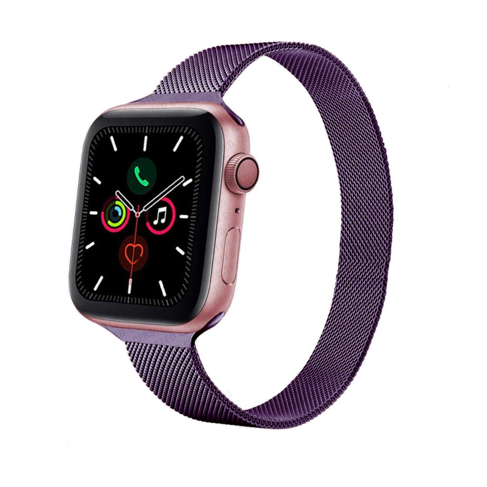 Malla Magnetica Imantada para Apple Watch 38-40mm MIRANNIS Skinny   (ancho 1,4cm) freeshipping - Emará