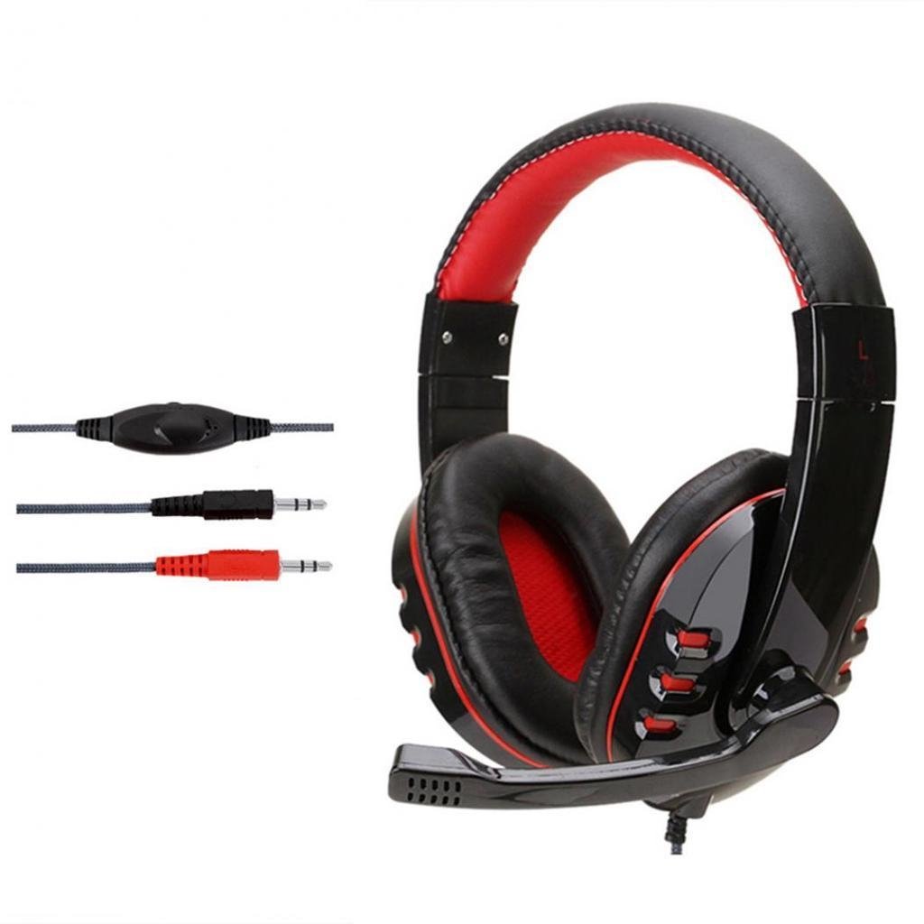 Auriculares Gamer con Micrófono Urban Warrior Retroilumniado +2Fichas mini jack freeshipping - Emará