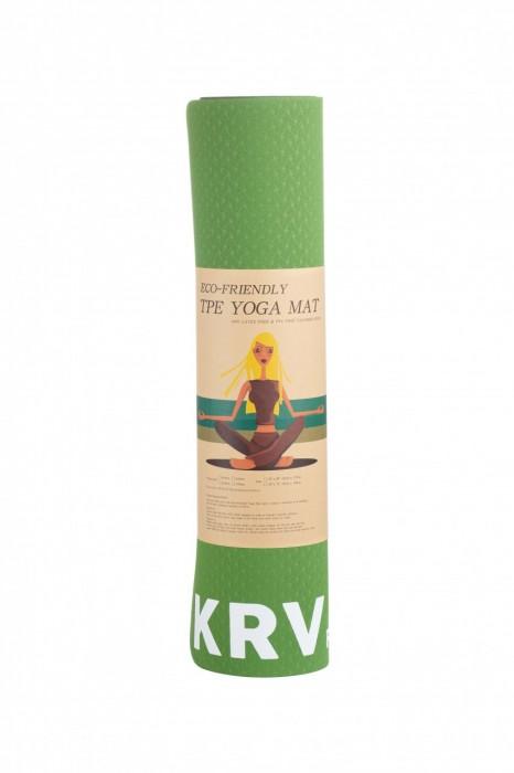 YOGA MAT TPE 6mm KRV Kracov Fitness (SIN LATEX) freeshipping - Emará