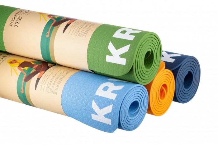 YOGA MAT TPE 6mm KRV Kracov Fitness (SIN LATEX) freeshipping - Emará