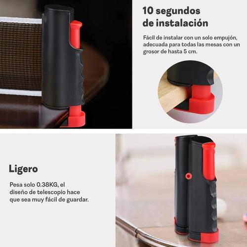 Red Ping Pong Profesional Con Soporte Retráctil Adaptable a cualquier mesa freeshipping - Emará