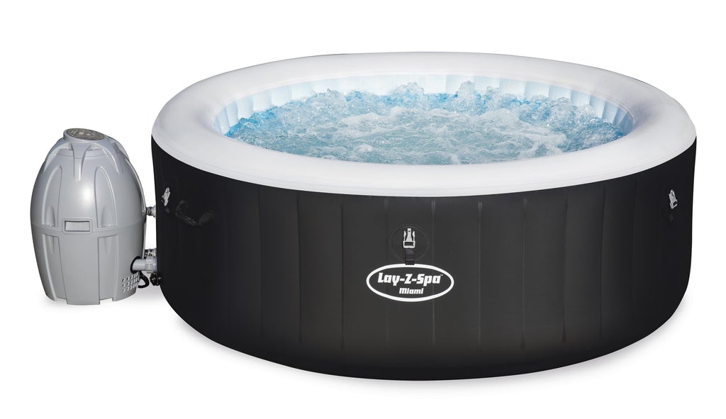 JACUZZI INFLABLE Lay-Z-Spa Miami BESTWAY 4344-54123 669 Litros freeshipping - Emará