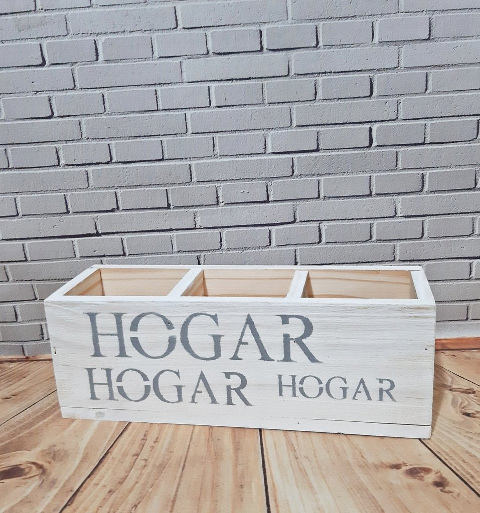 Cajoncito de Madera 30x10x10cm con Frases Estilo acetero 12 Diseños freeshipping - Emará