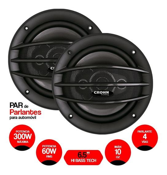 Parlante para Automobil de 4 VIAS Groove Line - 6.5 pulgadas 300Watts de potencia freeshipping - Emará