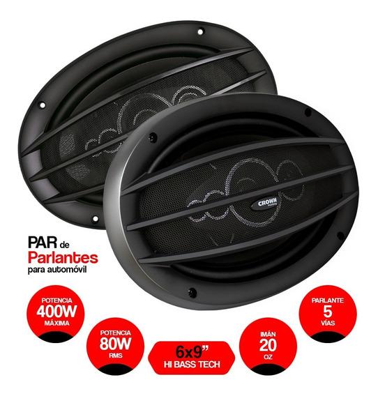 Parlante para Automobil de 5 VIAS Groove Line - 6x9 Pulgadas 400W Watts de potencia freeshipping - Emará