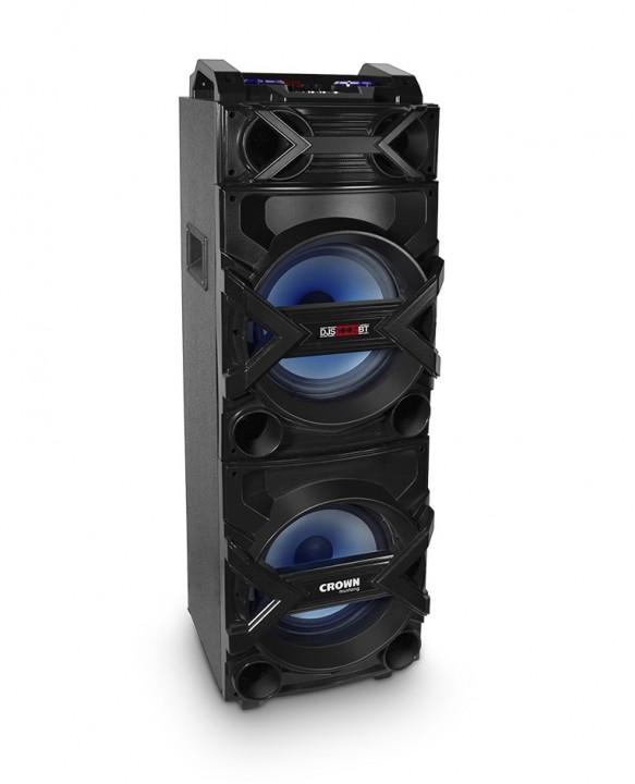 GABINETE ACÚSTICO de 4 vias Autoamplificado Doble Woofer 10 Pulgadas POTENCIA PMPO 25000W freeshipping - Emará