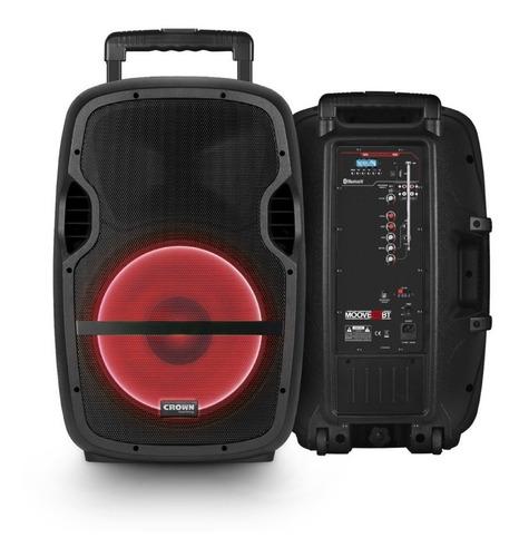 GABINETE ACÚSTICO MOOVE-15BT BAFLE POTENCIADO DE 2 VÍAS AUTOAMPLIFICADO WOOFER 15 Pulgadas POTENCIA PMPO: 18000 Watt freeshipping - Emará