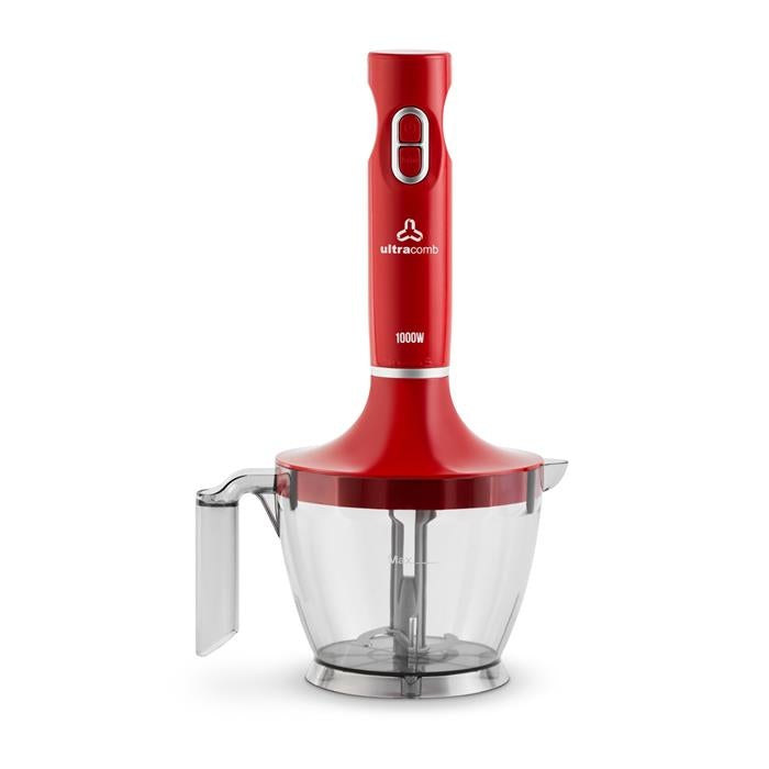 Mixer con Bowl Picador, Batidor doble y Vaso Medidor de 600 ml freeshipping - Emará