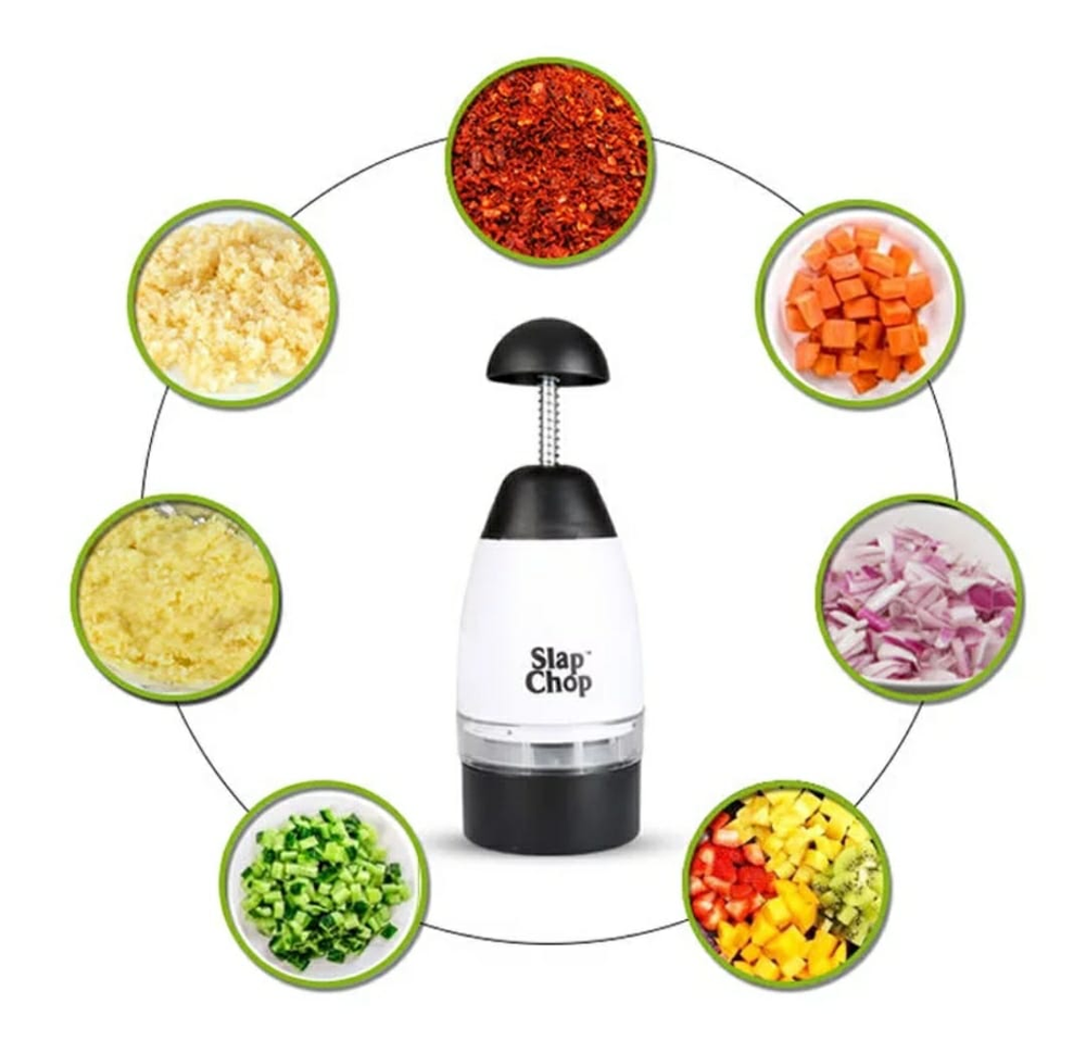 Picador cortador de verduras Slap Chop con cuchillas De Acero freeshipping - Emará