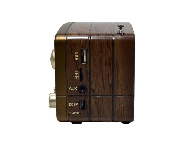 Radio Portátil Vintage Bluetooth AM/FM/SW freeshipping - Emará