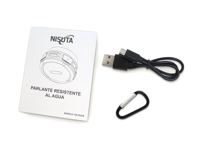 Parlante Inalámbrico a Prueba de Agua Nisuta NSPA62B freeshipping - Emará